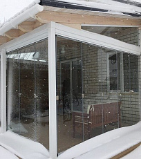 Безрамное остекление